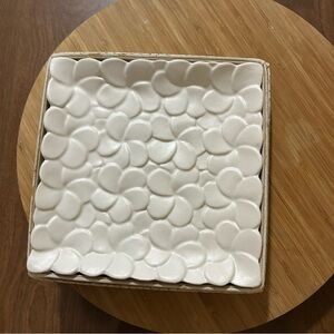 Beautiful vintage white dish